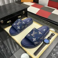 $64.00 USD Louis Vuitton Slippers For Men #1392034