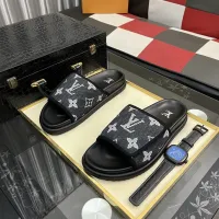$64.00 USD Louis Vuitton Slippers For Men #1392035