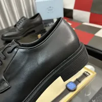 $115.00 USD Prada Leather Shoes For Men #1392042