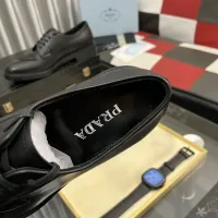 $115.00 USD Prada Leather Shoes For Men #1392042