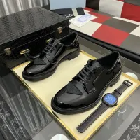 $115.00 USD Prada Leather Shoes For Men #1392044