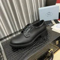 $115.00 USD Prada Leather Shoes For Men #1392045