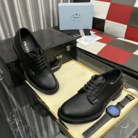 $115.00 USD Prada Leather Shoes For Men #1392045