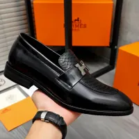 $92.00 USD Hermes Leather Shoes For Men #1392117