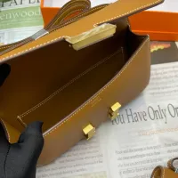 $98.00 USD Hermes AAA Quality Messenger Bags For Women #1392481