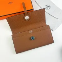 $48.00 USD Hermes Long Wallet #1392501