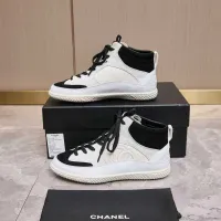$115.00 USD Chanel High Tops Shoes For Women #1392605
