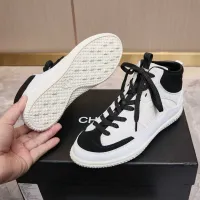 $115.00 USD Chanel High Tops Shoes For Women #1392605