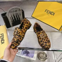 $102.00 USD Fendi Leather Shoes For Women #1392623