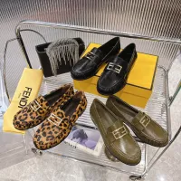 $102.00 USD Fendi Leather Shoes For Women #1392623