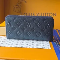 $108.00 USD Louis Vuitton AAA Quality Long Wallets For Women #1392659