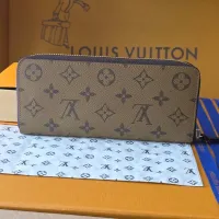 $72.00 USD Louis Vuitton AAA Quality Long Wallets #1392717