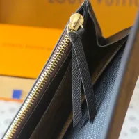 $68.00 USD Louis Vuitton AAA Quality Long Wallets #1392718