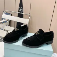 $102.00 USD Prada Leather Shoes For Women #1392730