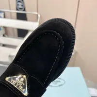 $102.00 USD Prada Leather Shoes For Women #1392730