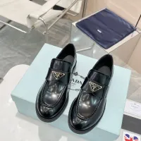 $102.00 USD Prada Leather Shoes For Women #1392731