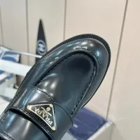 $102.00 USD Prada Leather Shoes For Women #1392731