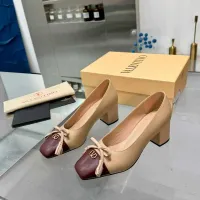 $105.00 USD Valentino High-Heeled Shoes For Women #1392882