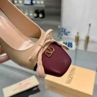 $105.00 USD Valentino High-Heeled Shoes For Women #1392882