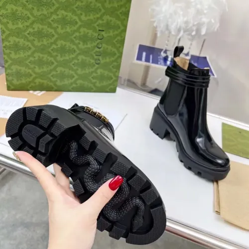 Replica Gucci Boots For Women #1393015 $102.00 USD for Wholesale