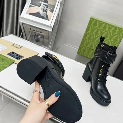 Replica Gucci Boots For Women #1393017 $108.00 USD for Wholesale