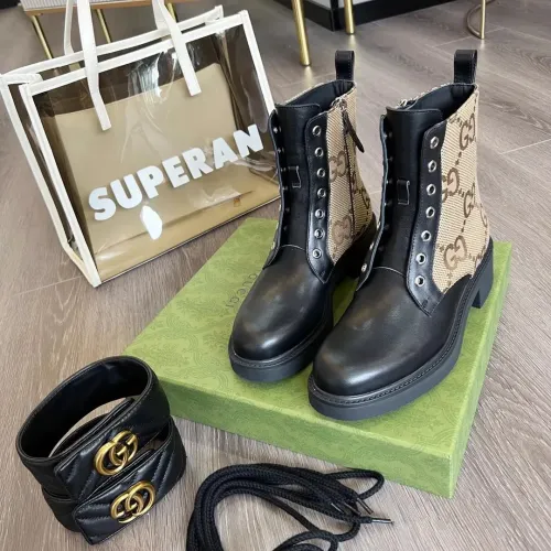 Replica Gucci Boots For Women #1393020 $102.00 USD for Wholesale
