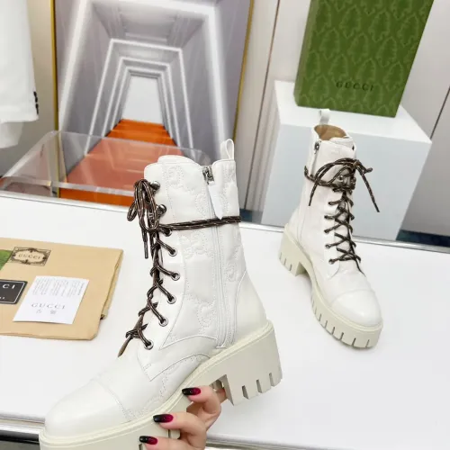 Replica Gucci Boots For Women #1393025 $118.00 USD for Wholesale