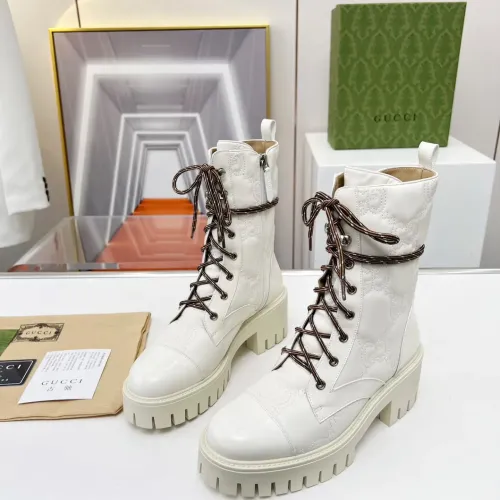 Replica Gucci Boots For Women #1393025 $118.00 USD for Wholesale