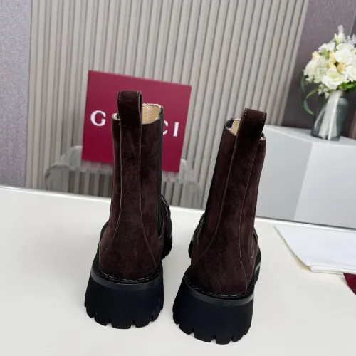 Replica Gucci Boots For Women #1393029 $115.00 USD for Wholesale