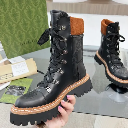 Replica Gucci Boots For Women #1393038 $118.00 USD for Wholesale
