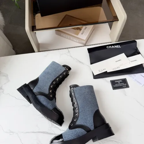 Replica Chanel Boots For Women #1393051 $122.00 USD for Wholesale
