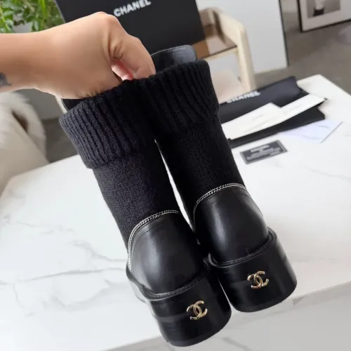 Replica Chanel Boots For Women #1393052 $122.00 USD for Wholesale