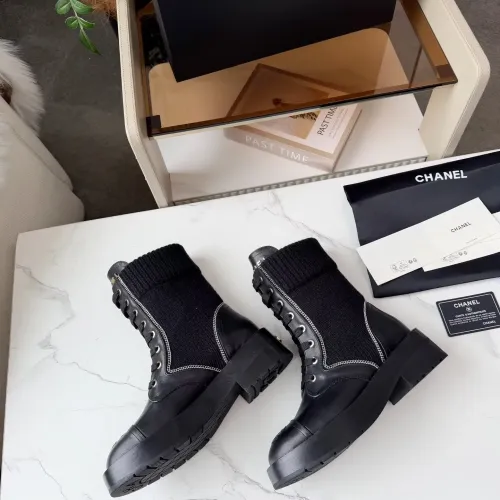 Replica Chanel Boots For Women #1393052 $122.00 USD for Wholesale