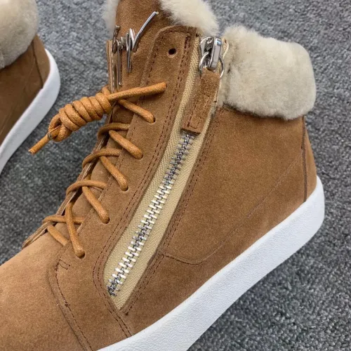 Replica Giuseppe Zanotti High Tops Shoes For Women #1393127 $100.00 USD for Wholesale