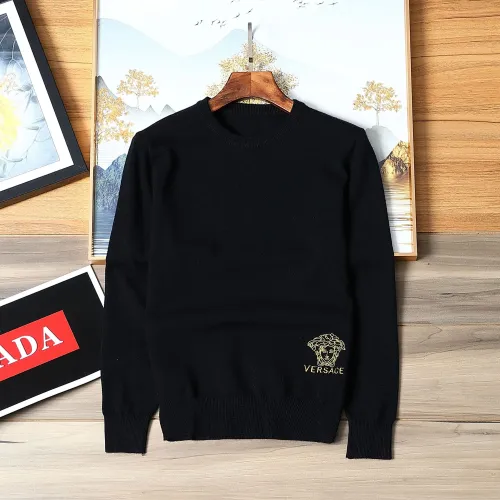 Versace Sweaters Long Sleeved For Men #1393167 $42.00 USD, Wholesale Replica Versace Sweaters