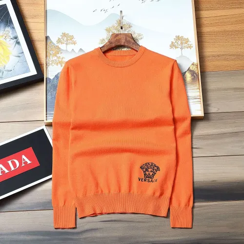 Versace Sweaters Long Sleeved For Men #1393168 $42.00 USD, Wholesale Replica Versace Sweaters