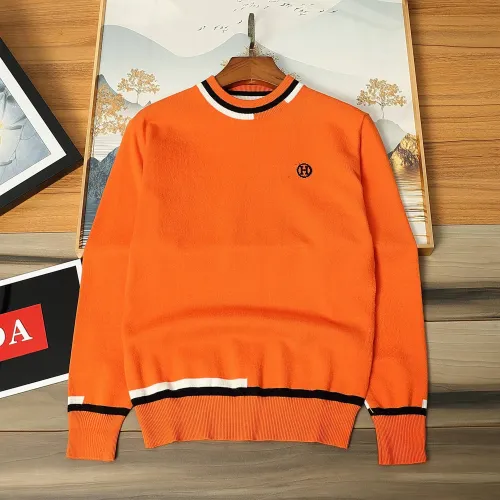 Hermes Sweaters Long Sleeved For Men #1393222 $48.00 USD, Wholesale Replica Hermes Sweaters