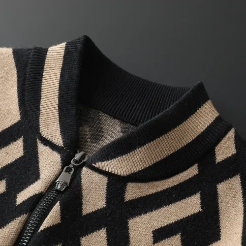 Replica Fendi Sweaters Long Sleeved For Men #1393276 $48.00 USD for Wholesale