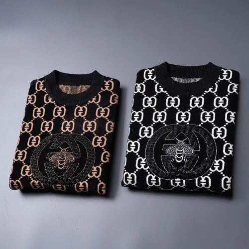 Replica Gucci Sweaters Long Sleeved For Men #1393290 $48.00 USD for Wholesale