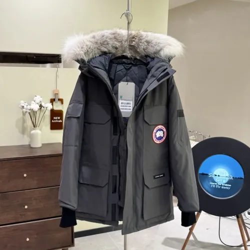 Replica Canada Goose Down Feather Coat Long Sleeved For Unisex #1393367 $160.00 USD for Wholesale