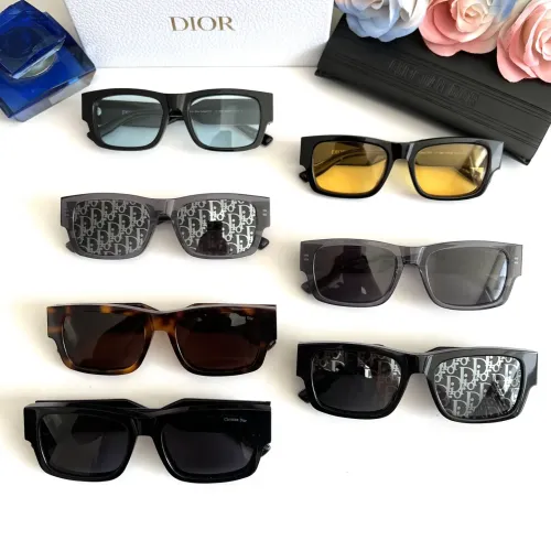 Replica Christian Dior AAA Quality Sunglasses #1393737 $48.00 USD for Wholesale