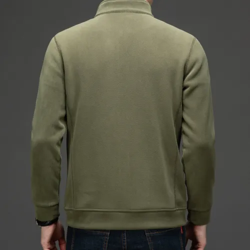 Replica Hermes Jackets Long Sleeved For Men #1393861 $64.00 USD for Wholesale