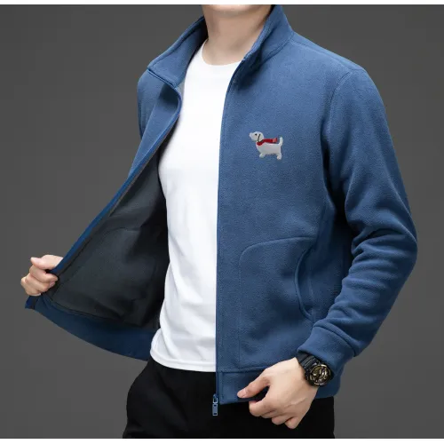 Thom Browne Jackets Long Sleeved For Men #1393874 $64.00 USD, Wholesale Replica Thom Browne Jackets