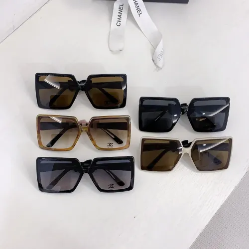 Replica Chanel AAA Quality Sunglasses #1393913 $60.00 USD for Wholesale