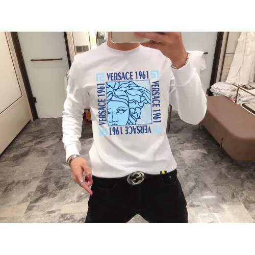 Versace Hoodies Long Sleeved For Men #1394367 $48.00 USD, Wholesale Replica Versace Hoodies