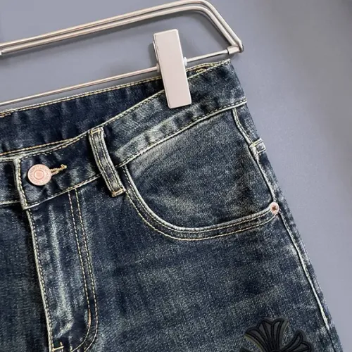 Replica Chrome Hearts Jeans For Men #1394522 $48.00 USD for Wholesale