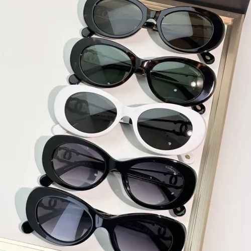 Replica Chanel AAA Quality Sunglasses #1394538 $60.00 USD for Wholesale