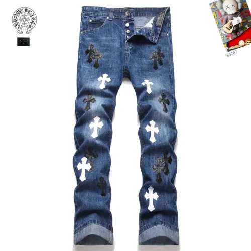 Chrome Hearts Jeans For Men #1394581 $48.00 USD, Wholesale Replica Chrome Hearts Jeans