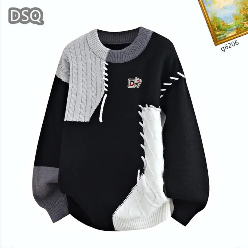 Dsquared Sweaters Long Sleeved For Men #1394595 $48.00 USD, Wholesale Replica Dsquared Sweaters