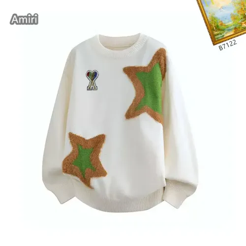 Amiri Sweaters Long Sleeved For Men #1394609 $48.00 USD, Wholesale Replica Amiri Sweaters